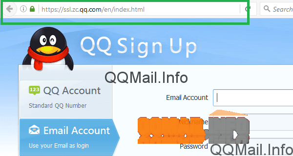 qqmail sign up
